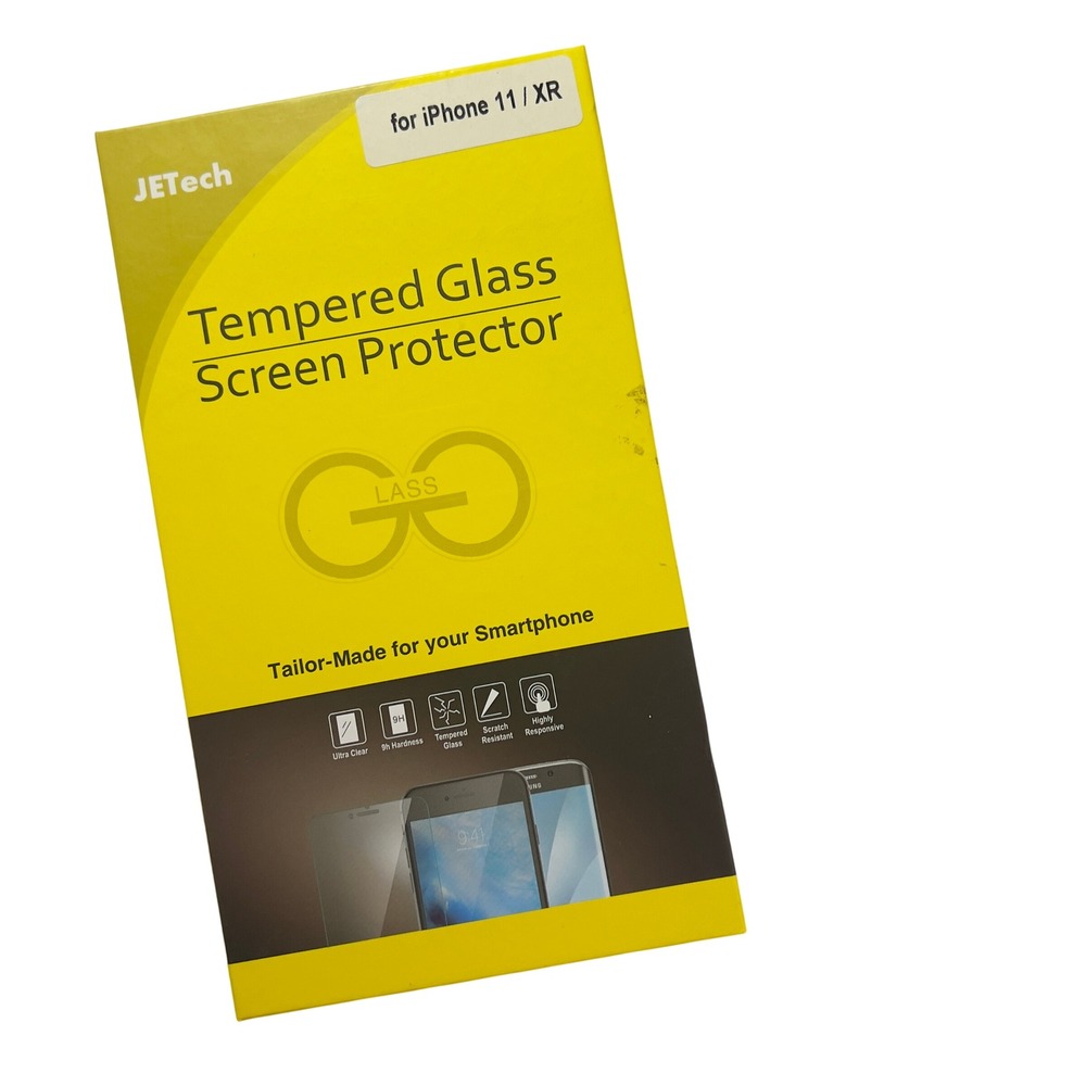 JETech Tempered Glass Screen Protector for iPhone 11/XR Smartphone‎